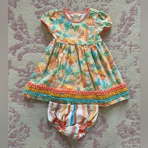 Matilda Jane Dress With Diaper Cover